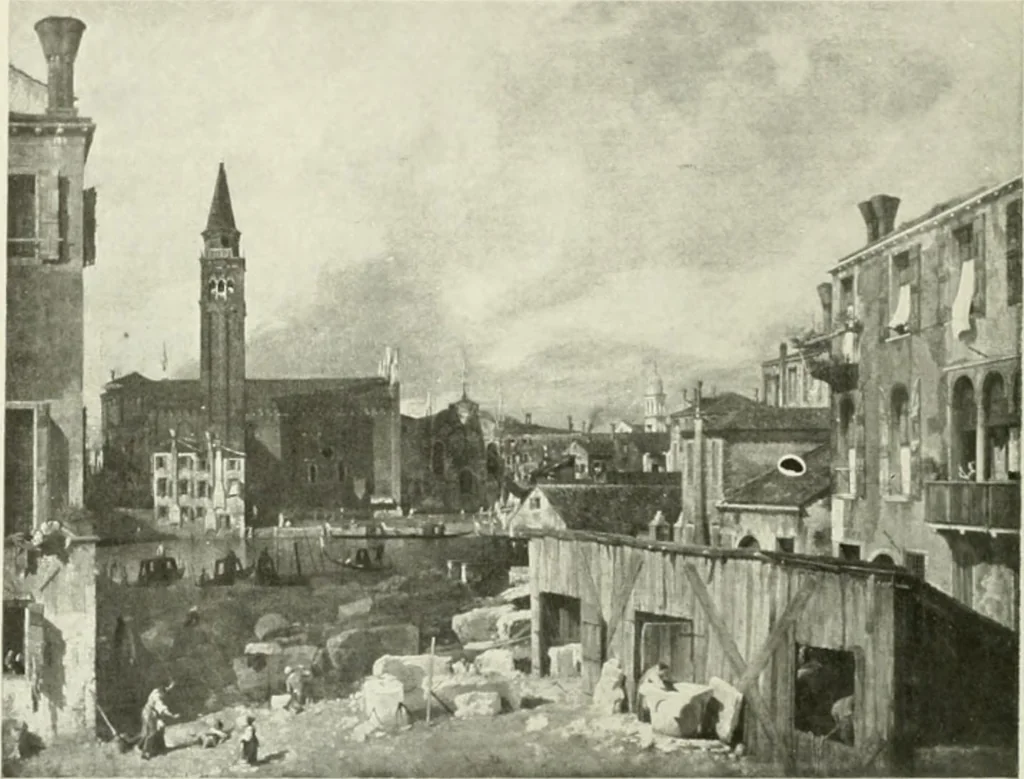 An illustration from Londres, Hampton Court et Windsor, 1912, leaf 97