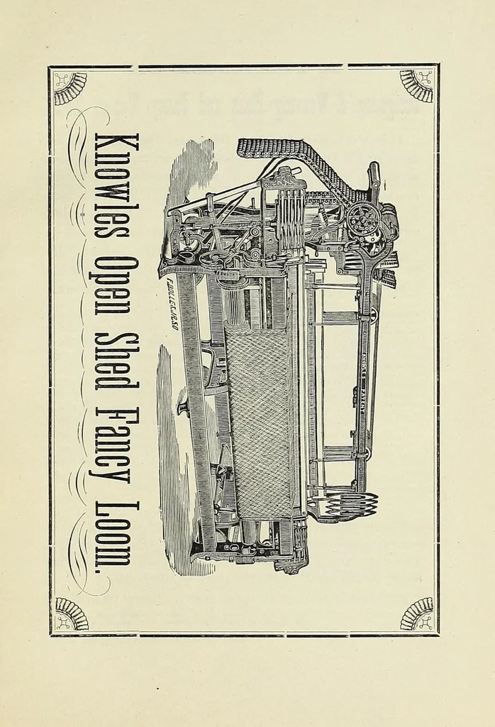 An illustration from The loom-fixers' manual;, 1883, leaf 115