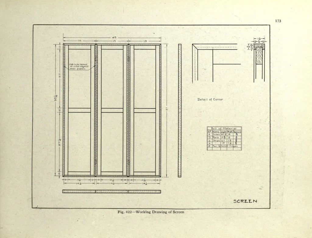 An illustration from Foot-power loom weaving, 1918, leaf 183