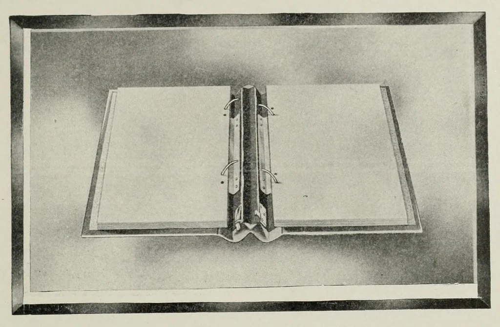 An illustration from Loose leaf books and systems for general business, 1907, leaf 167