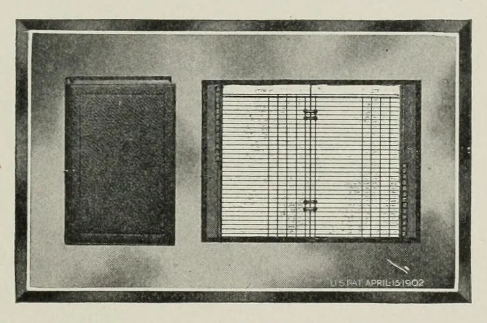 An illustration from Loose leaf books and systems for general business, 1907, leaf 85