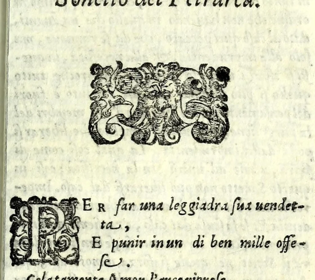 An illustration from L'opere di M. Givlio Camillo .., 1584, leaf 431