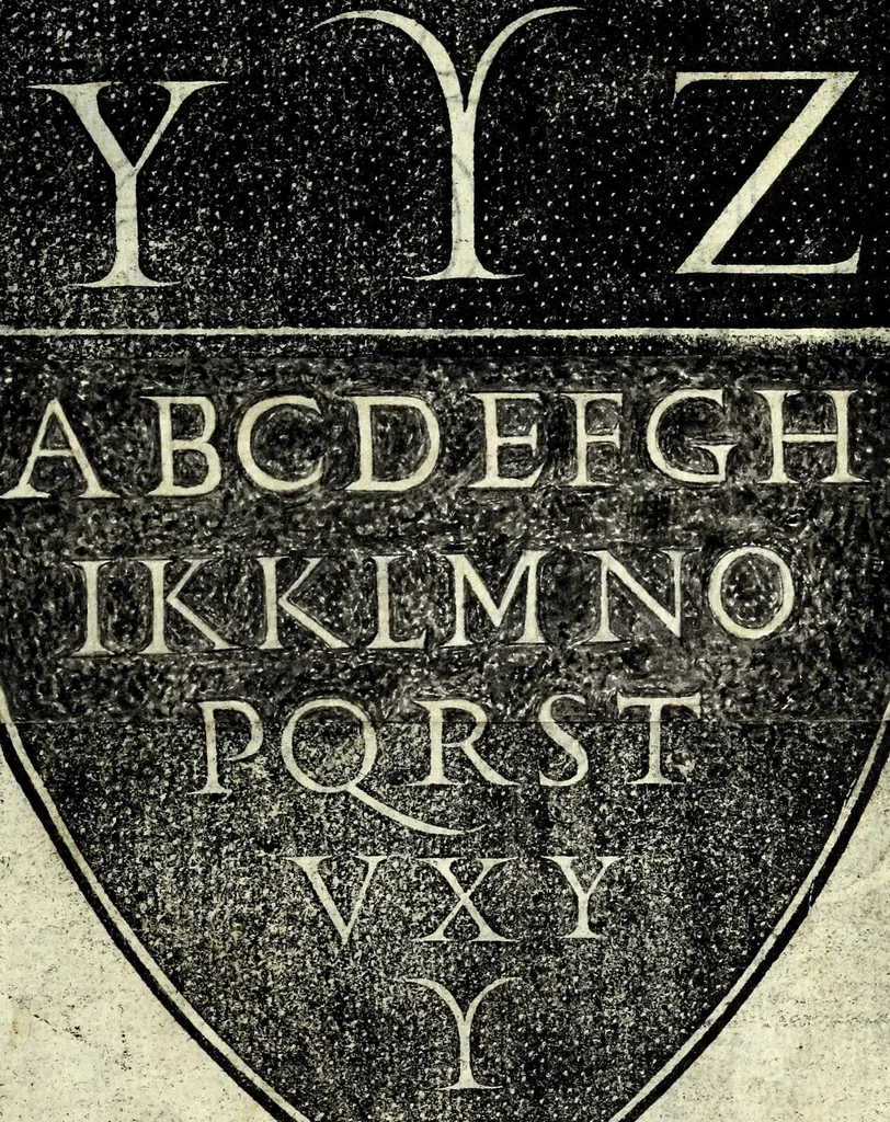 An illustration from Lo presente libro insegna la vera arte delo excelle[n]te scriuere de diuerse varie sorti de litere : lequali se fano p[e]r geometrica ragione & con la presente opera ognuno le potra imparare impochi giorni p[er] lo amaistramento, ragione, & essempli, come qui seguente vederai, 1539, leaf 35