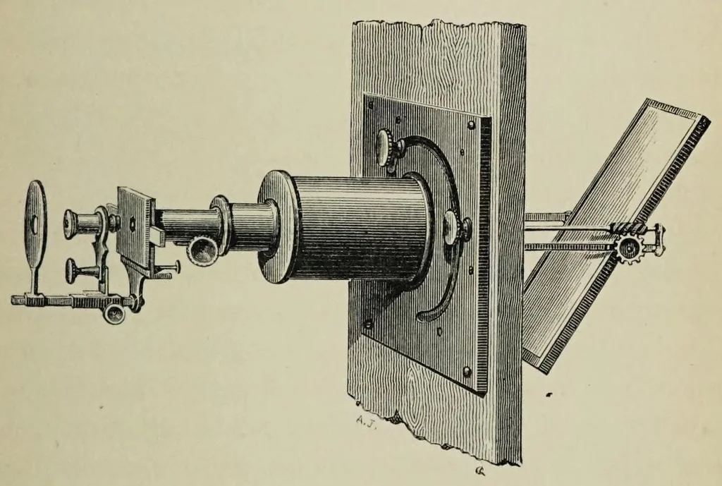 An illustration from L'optique, 1890, leaf 171