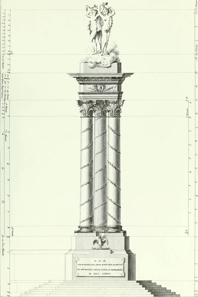 An illustration from L'ordre françois trouvé dans la nature, présenté au roi le 21 septembre 1776. Orné de planches gravées d'après les dessins de l'auteur, 1783, leaf 72