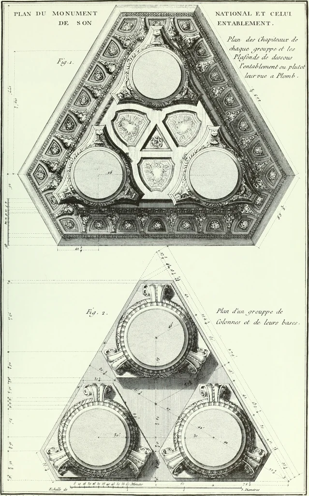 An illustration from L'ordre françois trouvé dans la nature, présenté au roi le 21 septembre 1776. Orné de planches gravées d'après les dessins de l'auteur, 1783, leaf 74
