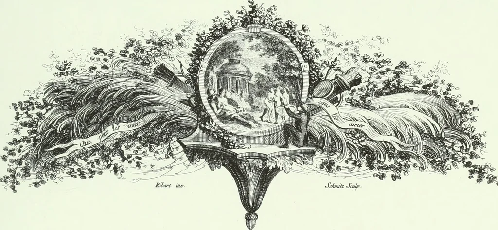 An illustration from L'ordre françois trouvé dans la nature, présenté au roi le 21 septembre 1776. Orné de planches gravées d'après les dessins de l'auteur, 1783, leaf 8