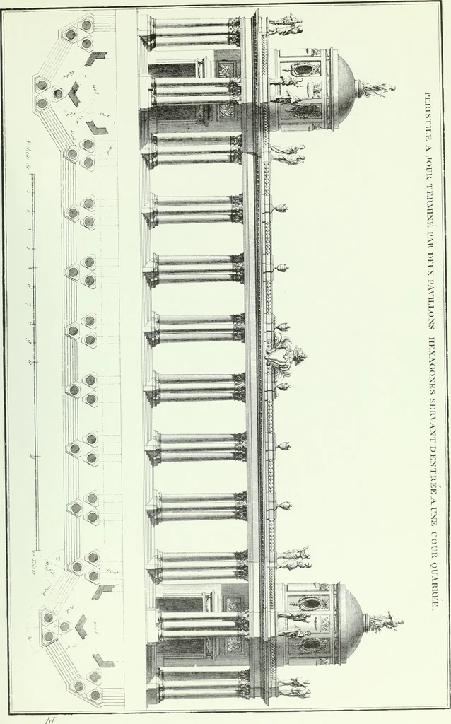 An illustration from L'ordre françois trouvé dans la nature, présenté au roi le 21 septembre 1776. Orné de planches gravées d'après les dessins de l'auteur, 1783, leaf 96