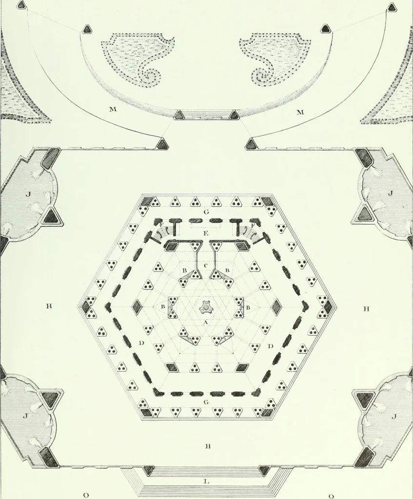 An illustration from L'ordre françois trouvé dans la nature, présenté au roi le 21 septembre 1776. Orné de planches gravées d'après les dessins de l'auteur, 1783, leaf 98