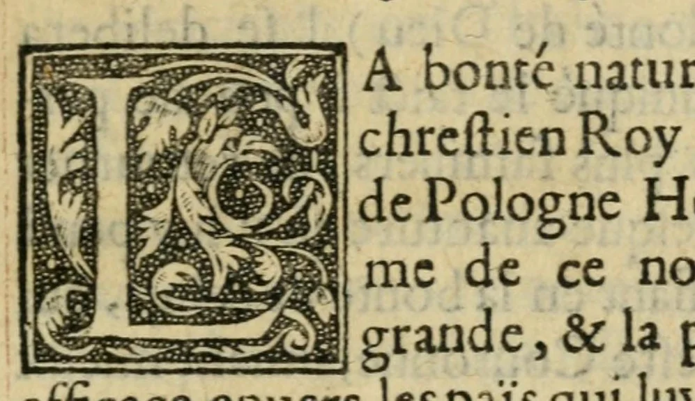 An illustration from L'ordre tenv à l'arriuée du treschrestien roy de France & de Pologne Henry de Valois troisiesme de ce nom : faicte à Lyon le sixiesme jour de septembre, mil cinq cens septante quatre, 1574, leaf 13