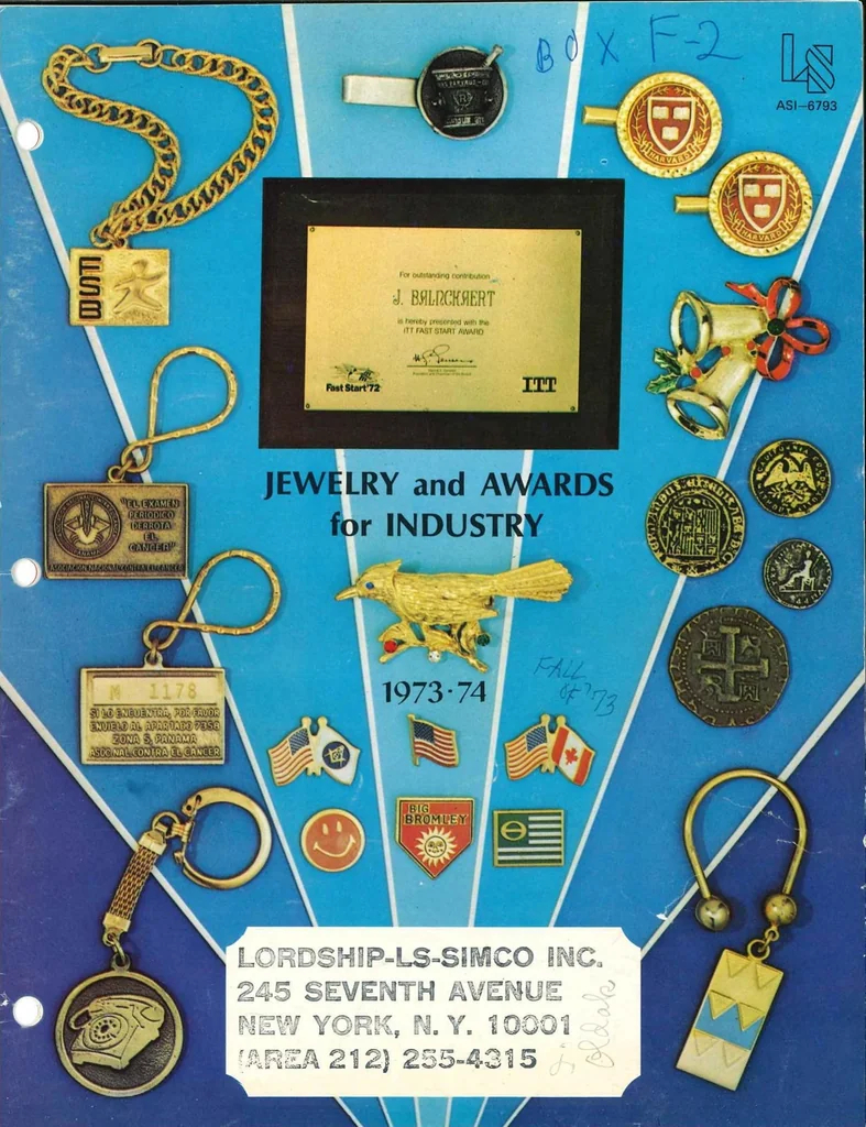 An illustration from Lordship Simco Jewelry and Awards 1973, 1973, leaf 0