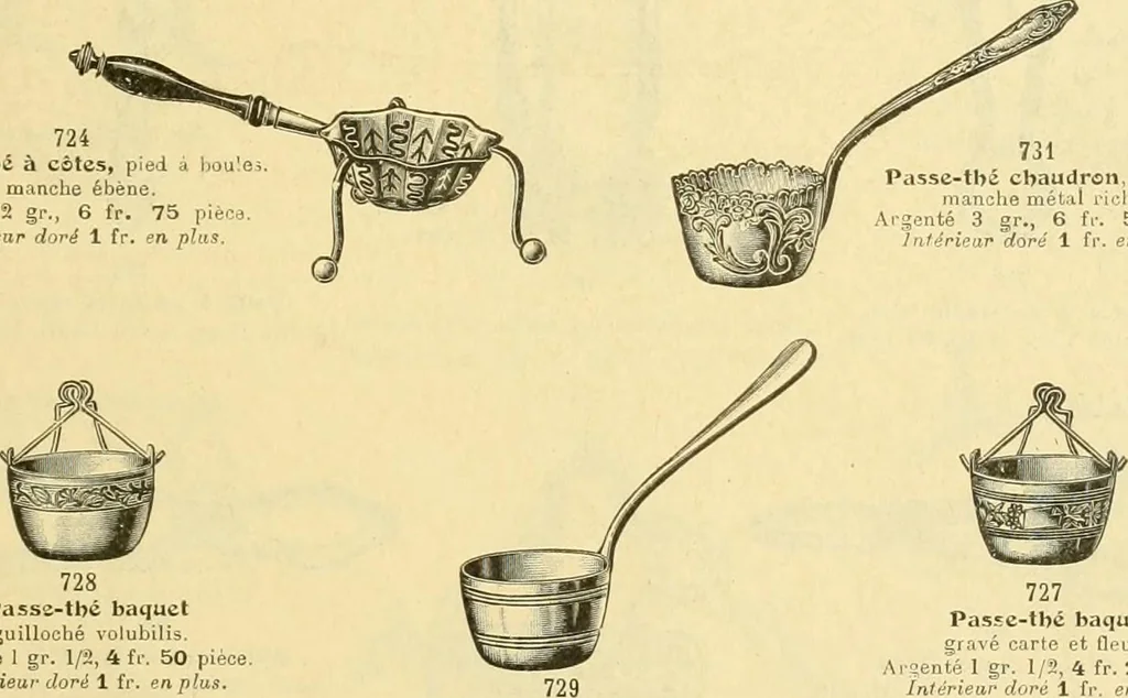 An illustration from L'orfevrerie d'Ercuis ... fonderies, laminoirs et ateliers d'orfevrerie, d'argenture et dorure a Ercuis (Oise)., 1911, leaf 100
