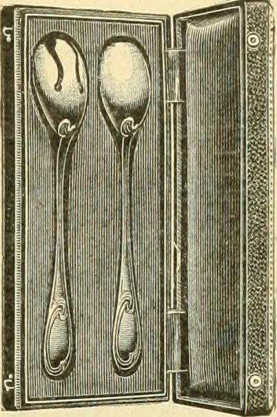 An illustration from L'orfevrerie d'Ercuis ... fonderies, laminoirs et ateliers d'orfevrerie, d'argenture et dorure a Ercuis (Oise)., 1911, leaf 114