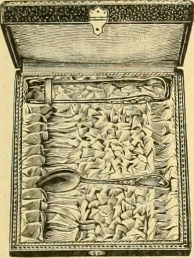 An illustration from L'orfevrerie d'Ercuis ... fonderies, laminoirs et ateliers d'orfevrerie, d'argenture et dorure a Ercuis (Oise)., 1911, leaf 116