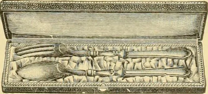 An illustration from L'orfevrerie d'Ercuis ... fonderies, laminoirs et ateliers d'orfevrerie, d'argenture et dorure a Ercuis (Oise)., 1911, leaf 116