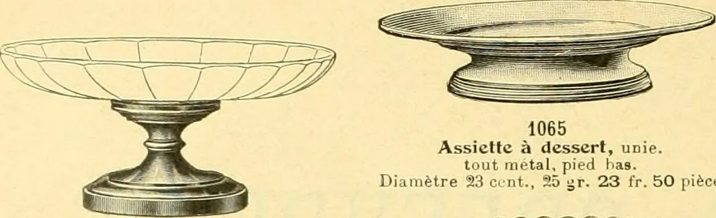 An illustration from L'orfevrerie d'Ercuis ... fonderies, laminoirs et ateliers d'orfevrerie, d'argenture et dorure a Ercuis (Oise)., 1911, leaf 129