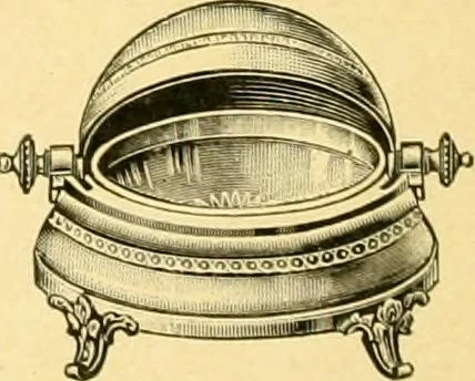 An illustration from L'orfevrerie d'Ercuis ... fonderies, laminoirs et ateliers d'orfevrerie, d'argenture et dorure a Ercuis (Oise)., 1911, leaf 129