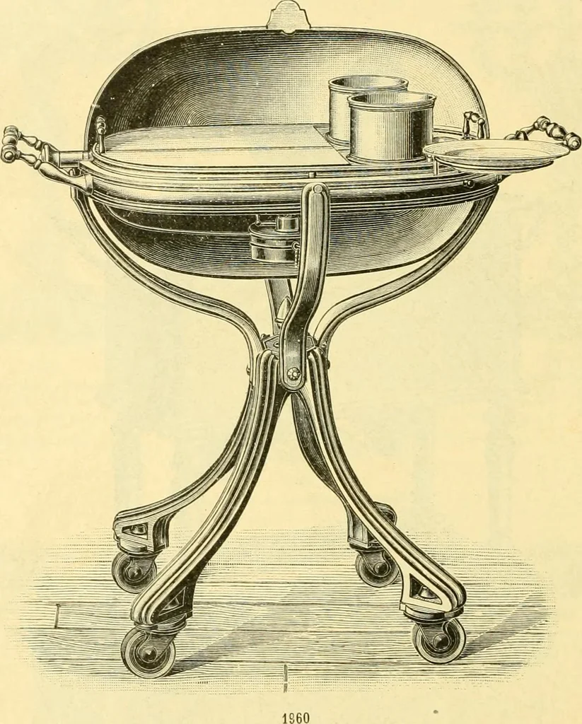 An illustration from L'orfevrerie d'Ercuis ... fonderies, laminoirs et ateliers d'orfevrerie, d'argenture et dorure a Ercuis (Oise)., 1911, leaf 137