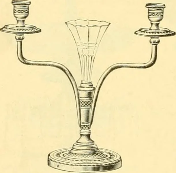 An illustration from L'orfevrerie d'Ercuis ... fonderies, laminoirs et ateliers d'orfevrerie, d'argenture et dorure a Ercuis (Oise)., 1911, leaf 145