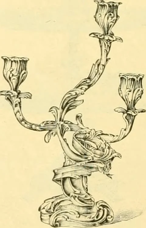 An illustration from L'orfevrerie d'Ercuis ... fonderies, laminoirs et ateliers d'orfevrerie, d'argenture et dorure a Ercuis (Oise)., 1911, leaf 145