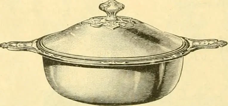 An illustration from L'orfevrerie d'Ercuis ... fonderies, laminoirs et ateliers d'orfevrerie, d'argenture et dorure a Ercuis (Oise)., 1911, leaf 149
