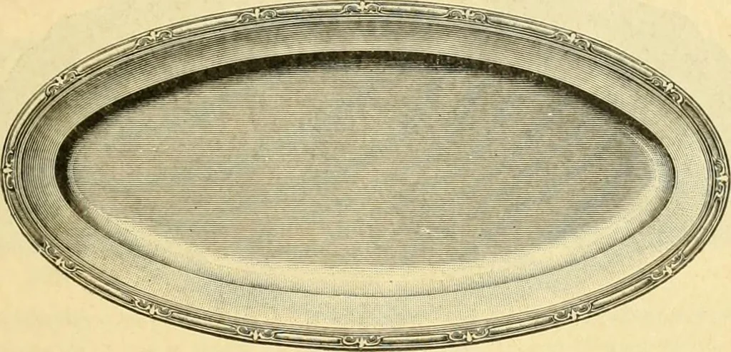 An illustration from L'orfevrerie d'Ercuis ... fonderies, laminoirs et ateliers d'orfevrerie, d'argenture et dorure a Ercuis (Oise)., 1911, leaf 154