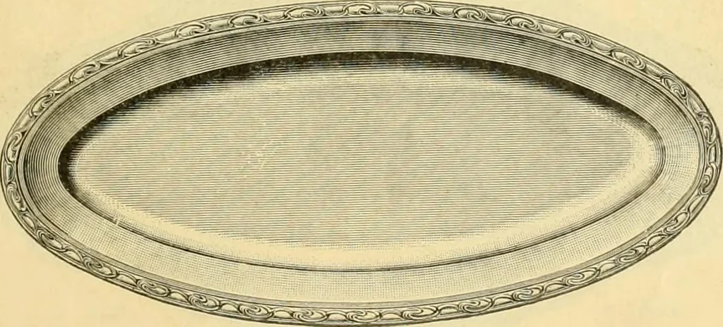 An illustration from L'orfevrerie d'Ercuis ... fonderies, laminoirs et ateliers d'orfevrerie, d'argenture et dorure a Ercuis (Oise)., 1911, leaf 154