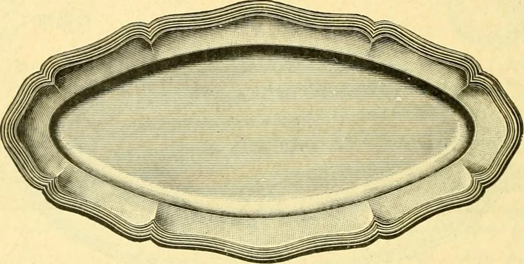 An illustration from L'orfevrerie d'Ercuis ... fonderies, laminoirs et ateliers d'orfevrerie, d'argenture et dorure a Ercuis (Oise)., 1911, leaf 155