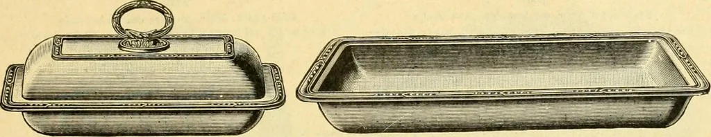 An illustration from L'orfevrerie d'Ercuis ... fonderies, laminoirs et ateliers d'orfevrerie, d'argenture et dorure a Ercuis (Oise)., 1911, leaf 156