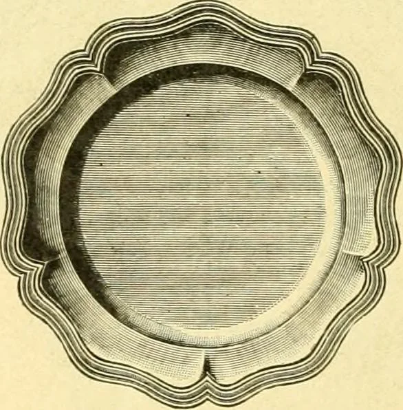 An illustration from L'orfevrerie d'Ercuis ... fonderies, laminoirs et ateliers d'orfevrerie, d'argenture et dorure a Ercuis (Oise)., 1911, leaf 159