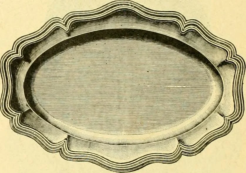 An illustration from L'orfevrerie d'Ercuis ... fonderies, laminoirs et ateliers d'orfevrerie, d'argenture et dorure a Ercuis (Oise)., 1911, leaf 159