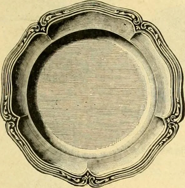An illustration from L'orfevrerie d'Ercuis ... fonderies, laminoirs et ateliers d'orfevrerie, d'argenture et dorure a Ercuis (Oise)., 1911, leaf 160