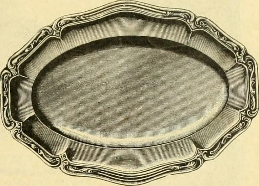 An illustration from L'orfevrerie d'Ercuis ... fonderies, laminoirs et ateliers d'orfevrerie, d'argenture et dorure a Ercuis (Oise)., 1911, leaf 160