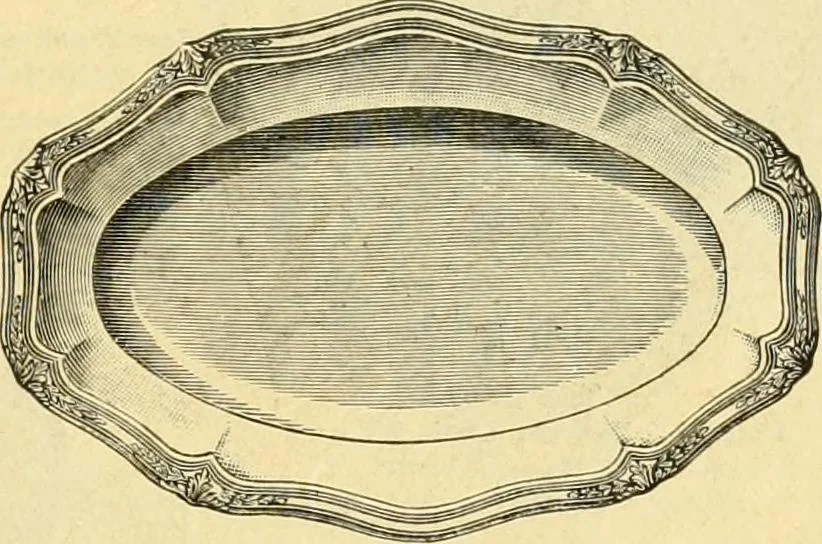 An illustration from L'orfevrerie d'Ercuis ... fonderies, laminoirs et ateliers d'orfevrerie, d'argenture et dorure a Ercuis (Oise)., 1911, leaf 160