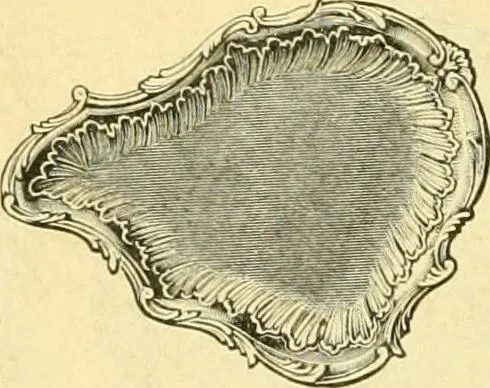 An illustration from L'orfevrerie d'Ercuis ... fonderies, laminoirs et ateliers d'orfevrerie, d'argenture et dorure a Ercuis (Oise)., 1911, leaf 161
