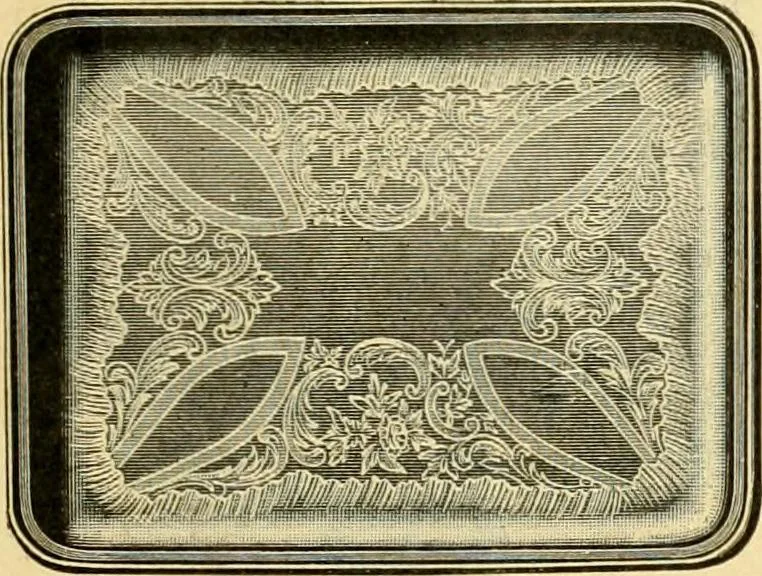 An illustration from L'orfevrerie d'Ercuis ... fonderies, laminoirs et ateliers d'orfevrerie, d'argenture et dorure a Ercuis (Oise)., 1911, leaf 164