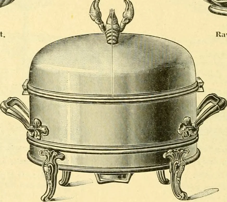 An illustration from L'orfevrerie d'Ercuis ... fonderies, laminoirs et ateliers d'orfevrerie, d'argenture et dorure a Ercuis (Oise)., 1911, leaf 175