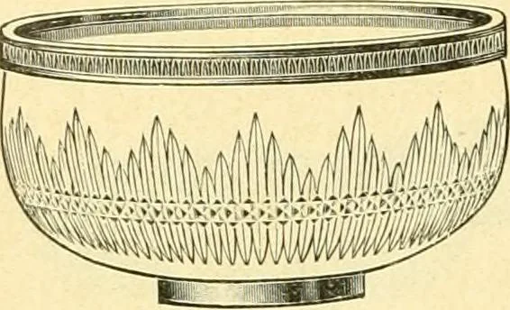 An illustration from L'orfevrerie d'Ercuis ... fonderies, laminoirs et ateliers d'orfevrerie, d'argenture et dorure a Ercuis (Oise)., 1911, leaf 177