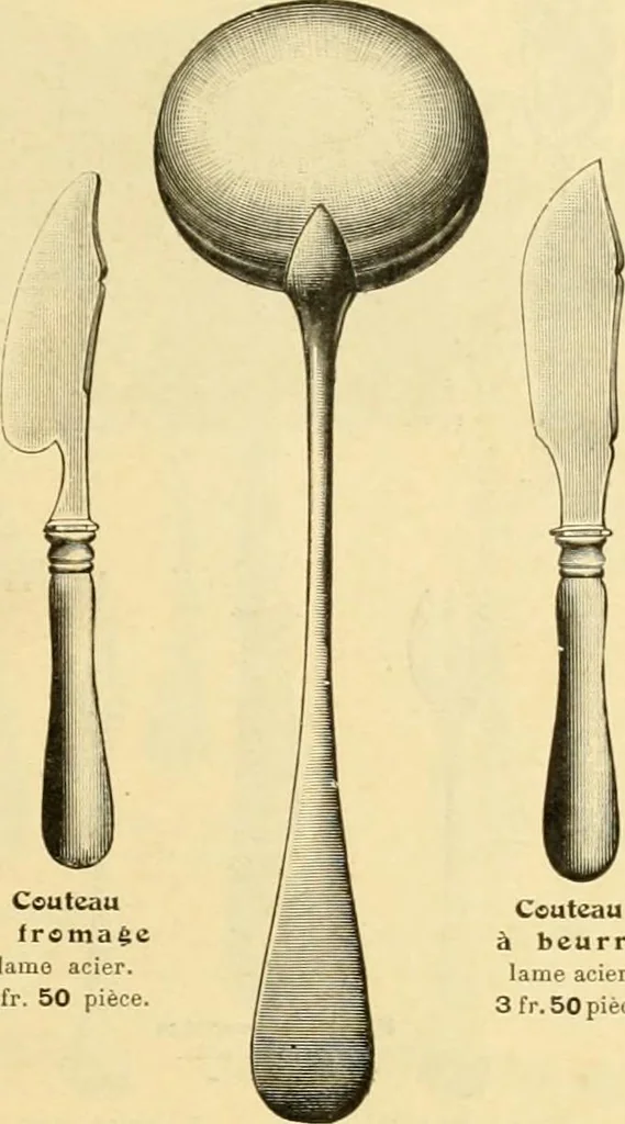 An illustration from L'orfevrerie d'Ercuis ... fonderies, laminoirs et ateliers d'orfevrerie, d'argenture et dorure a Ercuis (Oise)., 1911, leaf 18