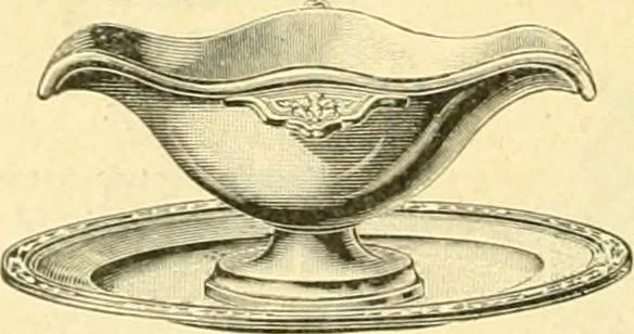 An illustration from L'orfevrerie d'Ercuis ... fonderies, laminoirs et ateliers d'orfevrerie, d'argenture et dorure a Ercuis (Oise)., 1911, leaf 181