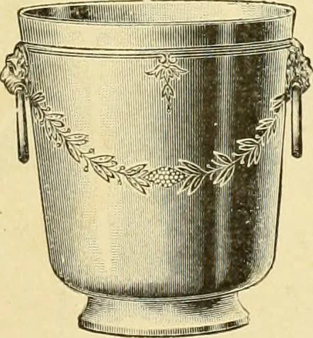 An illustration from L'orfevrerie d'Ercuis ... fonderies, laminoirs et ateliers d'orfevrerie, d'argenture et dorure a Ercuis (Oise)., 1911, leaf 182