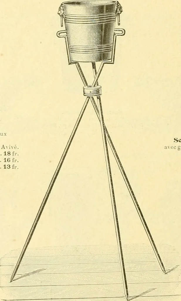 An illustration from L'orfevrerie d'Ercuis ... fonderies, laminoirs et ateliers d'orfevrerie, d'argenture et dorure a Ercuis (Oise)., 1911, leaf 183