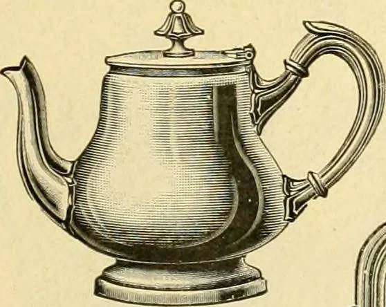 An illustration from L'orfevrerie d'Ercuis ... fonderies, laminoirs et ateliers d'orfevrerie, d'argenture et dorure a Ercuis (Oise)., 1911, leaf 184