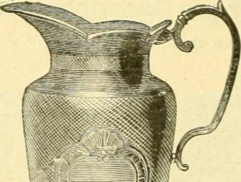 An illustration from L'orfevrerie d'Ercuis ... fonderies, laminoirs et ateliers d'orfevrerie, d'argenture et dorure a Ercuis (Oise)., 1911, leaf 191