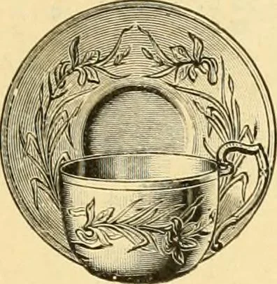 An illustration from L'orfevrerie d'Ercuis ... fonderies, laminoirs et ateliers d'orfevrerie, d'argenture et dorure a Ercuis (Oise)., 1911, leaf 204