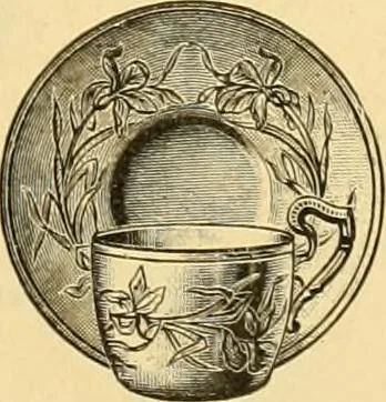 An illustration from L'orfevrerie d'Ercuis ... fonderies, laminoirs et ateliers d'orfevrerie, d'argenture et dorure a Ercuis (Oise)., 1911, leaf 204