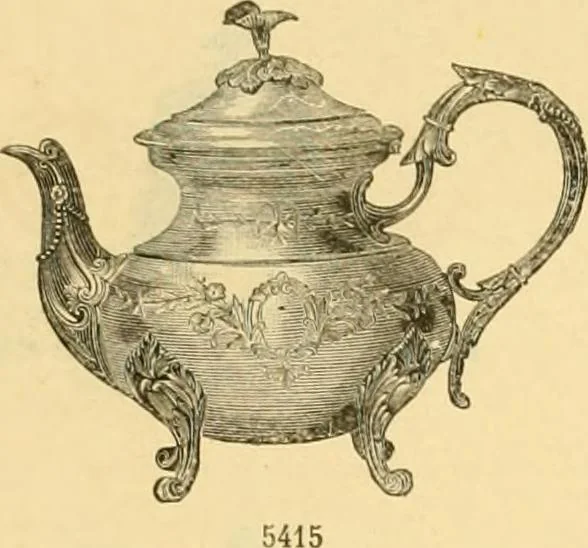 An illustration from L'orfevrerie d'Ercuis ... fonderies, laminoirs et ateliers d'orfevrerie, d'argenture et dorure a Ercuis (Oise)., 1911, leaf 206
