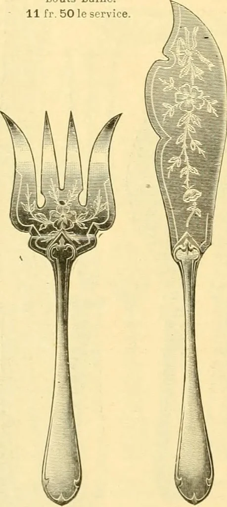 An illustration from L'orfevrerie d'Ercuis ... fonderies, laminoirs et ateliers d'orfevrerie, d'argenture et dorure a Ercuis (Oise)., 1911, leaf 27