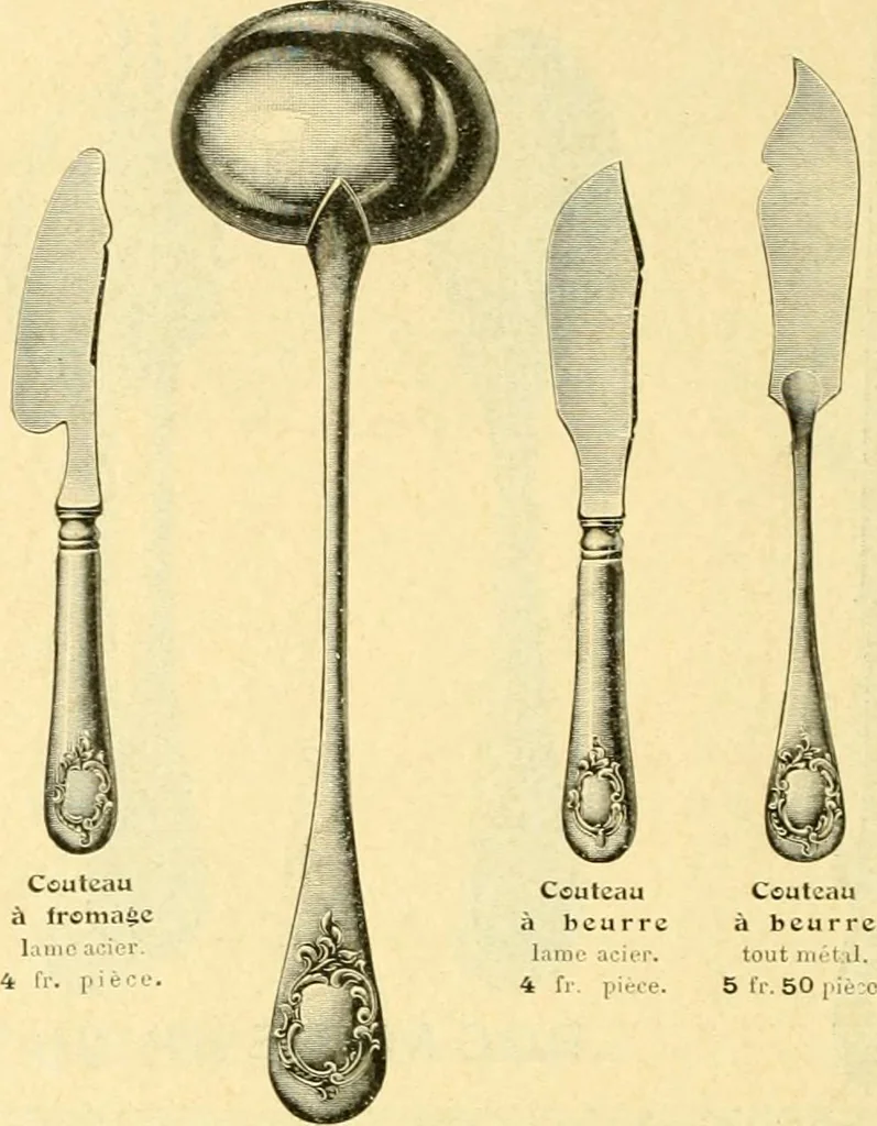 An illustration from L'orfevrerie d'Ercuis ... fonderies, laminoirs et ateliers d'orfevrerie, d'argenture et dorure a Ercuis (Oise)., 1911, leaf 37