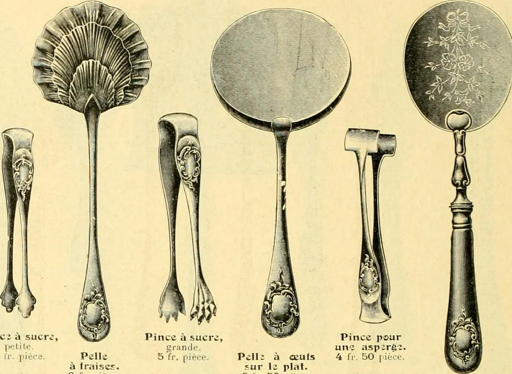 An illustration from L'orfevrerie d'Ercuis ... fonderies, laminoirs et ateliers d'orfevrerie, d'argenture et dorure a Ercuis (Oise)., 1911, leaf 39